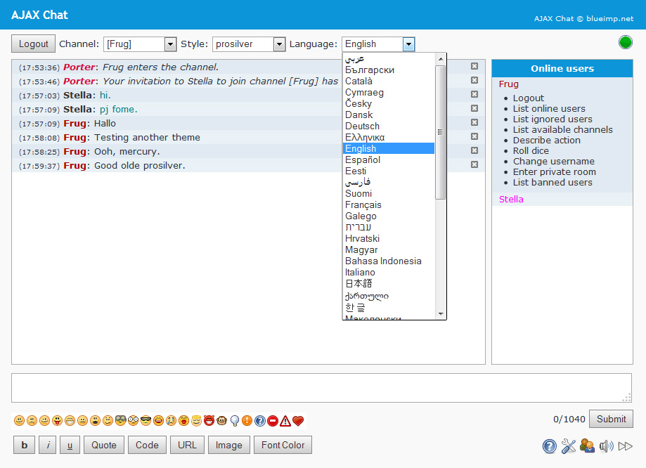 And php chat mysql with Using Chart